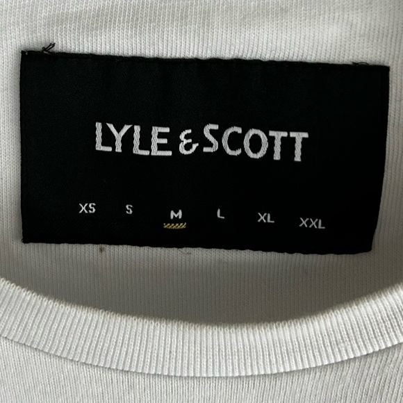 Lyle & Scott Men’s Size M Short Sleeve Crew Neck Tee - Picture 3 of 8